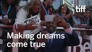 Idris Elba Makes One Fan's Dreams Come True | TIFF 2017