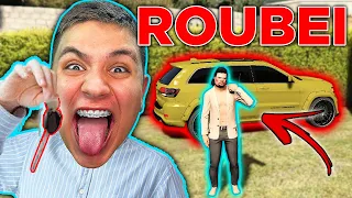 IRRITEI E R@UBEl CARROS dos BANDlD0S no GTA RP 😂 (Paulinho o LOKO)