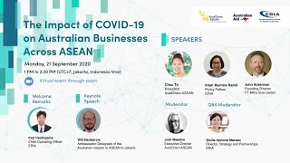 ERIA | The Impact of COVID-19 on Australian Businesses Across ASEAN