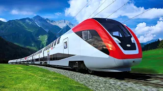 Golden Pass Train Route [Zweisimmen to Montreux] Switzerland...