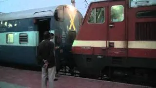 Cnennai Intercity Exp - Getting Ready To Leave CBE Jn