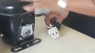 Como testar motor de Geladeira usando apenas uma Lâmpada e uma chave de fenda?