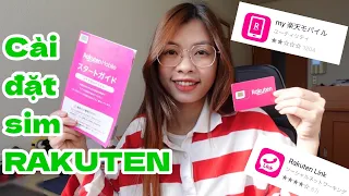 Cài Đặt Sim Rakuten, App Rakuten Mobile, Rakuten Link - Quyen in JAPAN✅