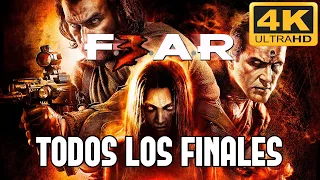 FEAR 3 | TODOS LOS FINALES EN ESPAÑOL SIN COMENTARIOS [4K 60FPS]