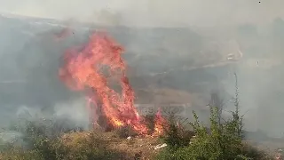 Top Channel/ Gjirokastër, sprapset zjarri. Në Lunxhëri ende janë aktive disa vatra zjarri