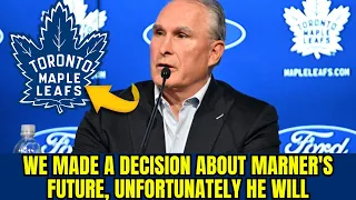 URGENT! SAD NEWS! BIG DECISION ABOUT MARNER'S FUTURE IS REVEALED! LOOK AT THIS! MAPLE LEAFS NEWS