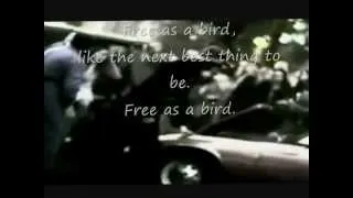 The Beatles    Free as bird Lyrics