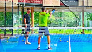 my WHOLE PADEL Training 🎾