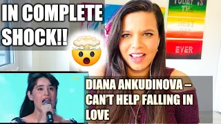 Diana Ankudinova Reaction - Can't help Falling in Love with you Cover | MUSIC REACTION VIDEO