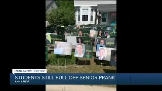 Ann Arbor seniors pull final prank on the assistant principal