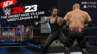 WWE 2k23 Undertaker vs Kane