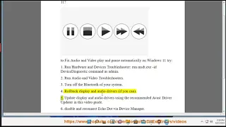 Fix Audio & Video play and pause automatically on Windows 11/10 (2023 Updated)