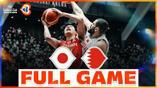 Japan v Bahrain | Basketball Full Game - #FIBAWC 2023 Qualifiers