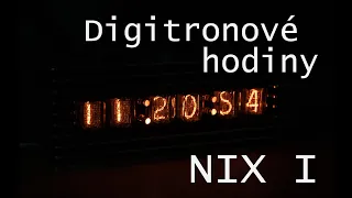 Digitronové hodiny - Nixie