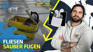 Was muss man beim VERFUGEN von Bodenfliesen beachten? Der Leitfaden für Anfänger || ToolGroup