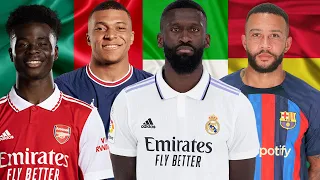 Get to know The Best African Origin Players Who Represent Europe or International Countries 2023