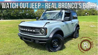 The 2021 Ford Bronco 2-Door Manual Is A Highly Desirable, Envy Inducing Off-Road Focused SUV