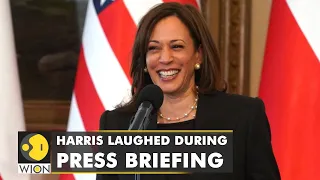 US Vice President Harris under fire for laughing when asked about Ukraine's refugees | English News