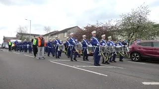 Craigneuk True Defenders (The Derry) prior to Band Parade 2023