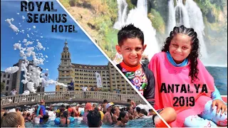 Our Summer Vacay 2019 @ the Royal Seginus Hotel, Antalya - Para-Sailing / Jet Ski / Foam Party fun!