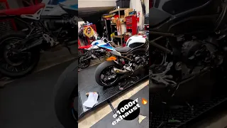 s1000rr sound exhaust, backfire🔥🔊#shorts