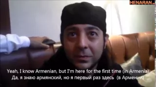 Daron Malakian's first interview in Armenian (with English and Russian subtitles)
