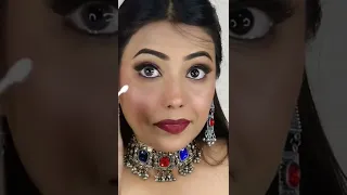 Omg 😱 Makeup ke bad bhi lense lagana itna easy😳 #shorts #youtubeshorts #viral #youtube