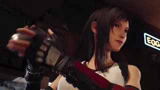 Tifa Made Special Drink For Cloud At Seventh Heaven || Final Fantasy VII Remake - FF7