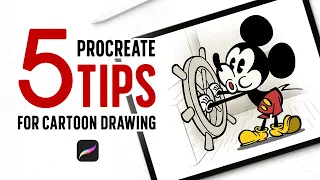 PROCREATE 5 TIPS｜Beginner and advanced｜Cartoon Drawing