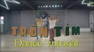 Dance Choreography Tutorial | Đen - Trốn Tìm ft. MTV band | F&P Entertainment (Mirrored)