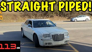 We Straight Piped a 2005 Chrysler 300 C 5.7L HEMI!