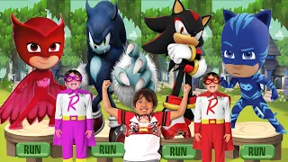 Tag with Ryan PJ Masks Catboy vs Sonic Dash Werehog All Characters Unlocked All Bosses Gameplay