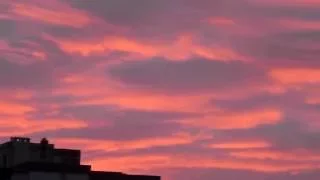 Лиловые облака. Очень раннее утро, Одесса... Purple clouds, early morning / dawn