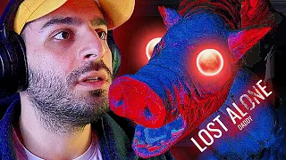 THIS HORROR GAME BUILT DIFFERENT..  😳 | Lost Alone Ep 2 Paparino