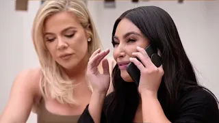 Kim Kardashian Calling Kanye Over Roblox Incident