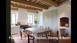 How to create a Focal Point # 2  Kitchen, Dining Room, Bathroom