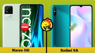 Realme Narzo 50i vs Xiaomi Redmi 9A hp 1jutaan viral #narzo50i #redmi9a