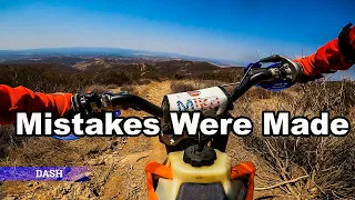 Poor Judgment, Abandoned Bikes, and Heat Stroke *** KTM 85 SX + KDX 220