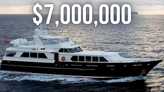 Touring a $7,000,000 Dutch Built SuperYacht | 105' Holland Jachtbouw Super Yacht Tour