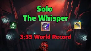 Solo The Whisper in LESS than 4 Minutes (3:35 WR)