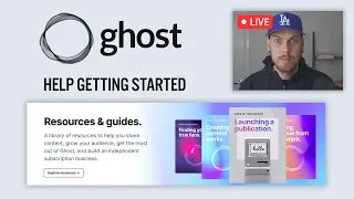 Beginner Ghost Tutorial for Bloggers & Creators | Build A Website With Me (Part 1)
