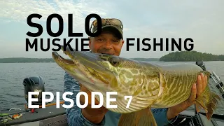 72 HOUR CHALLENGE! Fishing ALONE for MUSKIES! (Episode 7 )