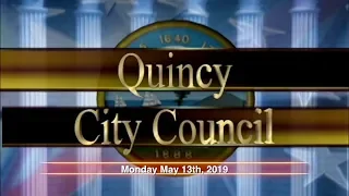 Quincy City Council: May 13, 2019 Finance Committee