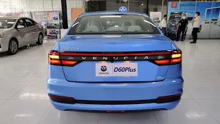 2022 VENUCIA D60 Plus Blue Color - Elegant Sedan | Exterior and Interior Walkaround