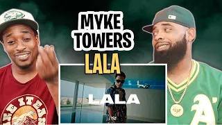 AMERICAN RAPPER REACTS TO -Myke Towers - Lala (Video Oficial)