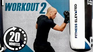 Boxing for Weight loss Workout 2 | Heavy Bag Combos | Punch | Speed | Power