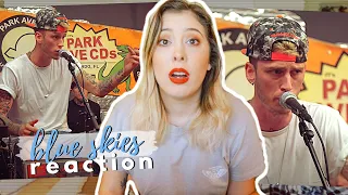 blue skies - machine gun kelly (live at park ave cd's) reaction *surprised reaction*