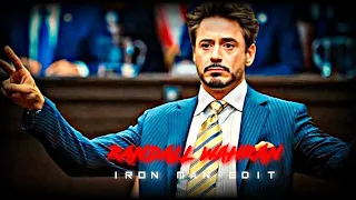 RANDALL WAHRAN FT. IRON MAN || IRON MAN BADASS EDIT || IRON MAN X  WAHRAN