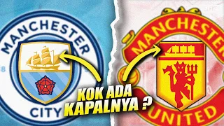 Mengapa Ada Gambar Kapal di Logo Dua Klub Manchester?