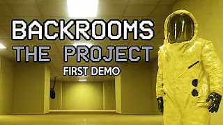 BACKROOMS THE PROJECT First Gameplay Demo | New Ultra Realistic Horror Game coming in 2024